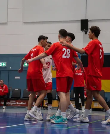 U18 Erkek Milli Voleybol Takımı Almanya'ya 3-1 Yenildi, Eleme Grubunu İkinci Tamamladı 8 TVF