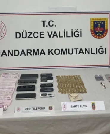 Düzce'de Sahte Altın Dolandırıcılığı: 4 Kişi Gözaltına Alındı 8 Haber Görseli