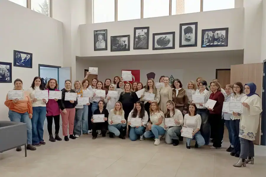 Çankaya Evleri'nde 40 Kursiyer Meslek Sertifikasını Aldı 1