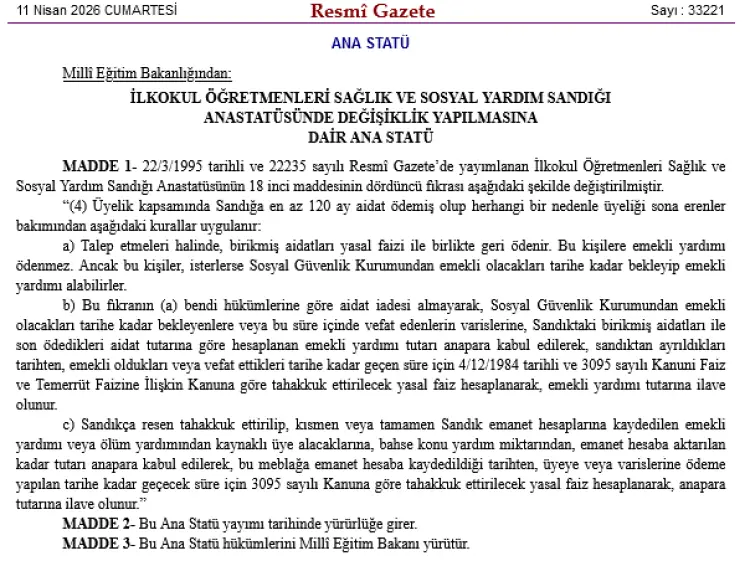İLKSAN Ana Statüsünde Aidat ve Emeklilik Düzenlemesi 1 İLKSAN Ana Statüsünde Aidat ve Emeklilik Düzenlemesi 1