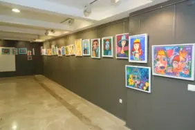 “RENKLERİN ÇOCUK HALİ” SERGİSİ AÇILDI (6)