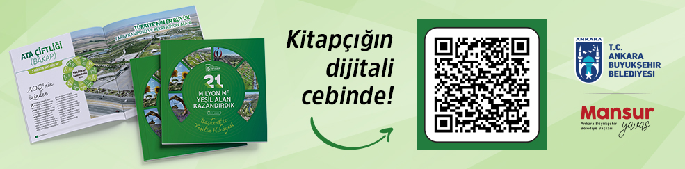 Başkentte yeşilin hikayesi