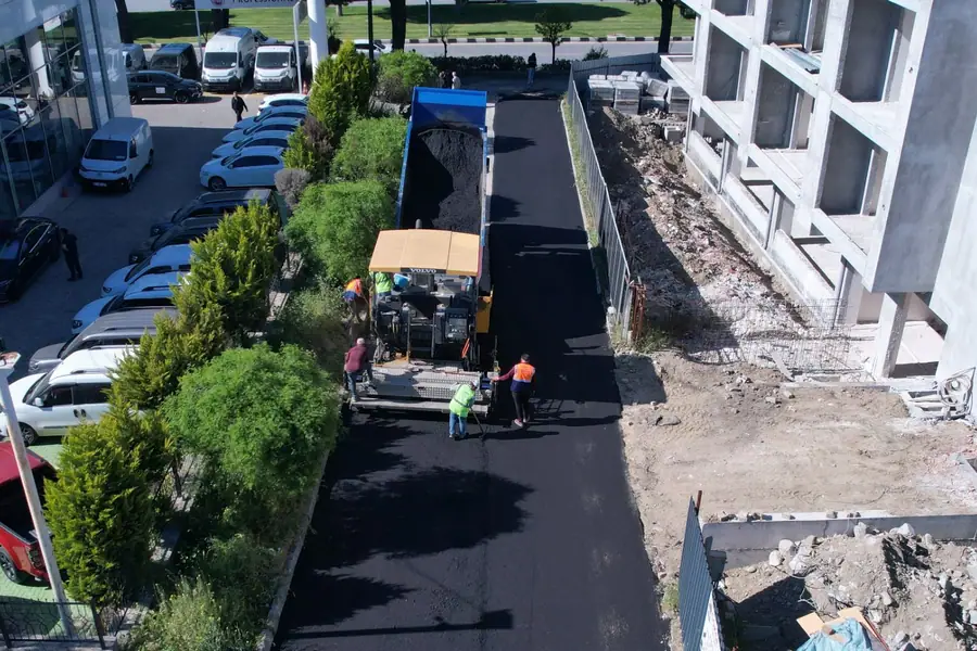 Manisa'da Üniversite ve Hastane Güzergâhına Asfalt 1