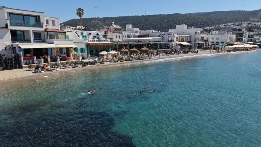Bodrum'da Deniz Dibi Temizliğinin İlk Etabı Kumbahçe'de Yapıldı 1 Bodrum'da Deniz Dibi Temizliğinin İlk Etabı Kumbahçe'de Yapıldı 1