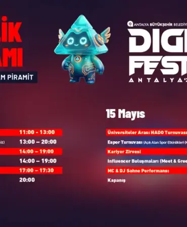 DIGIFEST Antalya 2026 Bu Hafta Cam Piramit'te Başlıyor 5 digifest 1