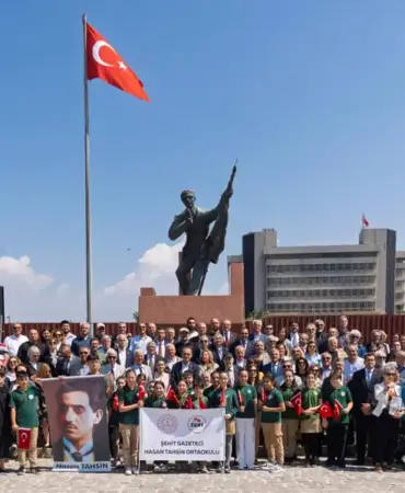 Gazeteci Hasan Tahsin, Şehit Edilişinin 107'nci Yılında İzmir'de Anıldı 8 izmir