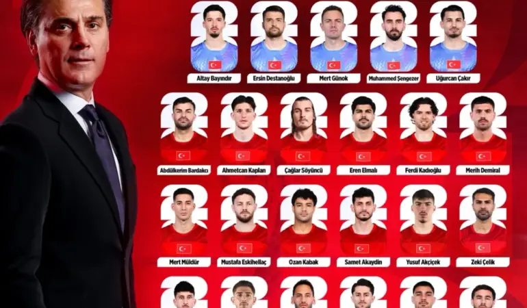 Bizim Çocukların 2026 FIFA Dünya Kupası Geniş Kadrosu Belli Oldu 11 Haber Görseli
