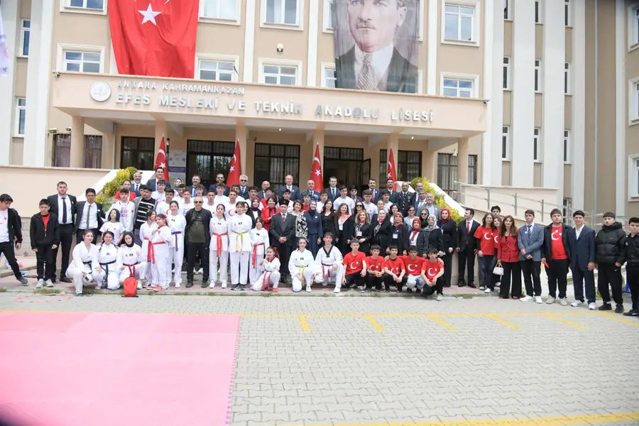 Kahramankazan'da 19 Mayıs Töreni 1