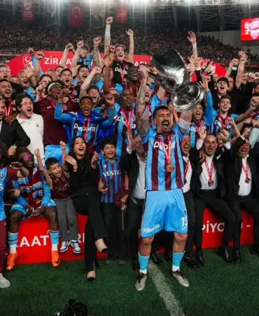 Trabzonspor, Ziraat Türkiye Kupası'nı 10. Kez Müzesine Taşıdı 10 ziraat türkiye kupası trabzonspor 2