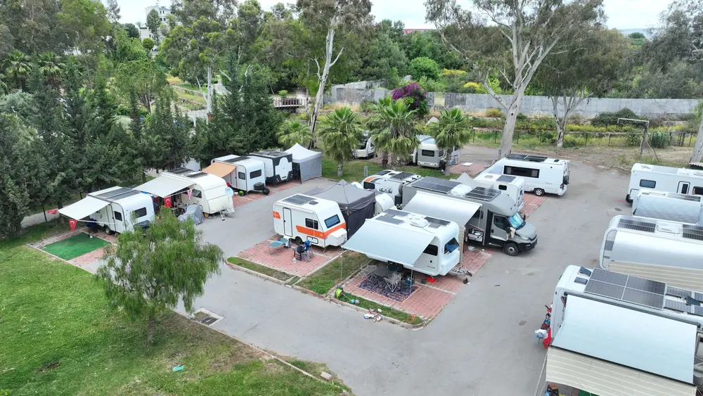 Konyaaltı Karavan Park'ta Bayram Yoğunluğu 1