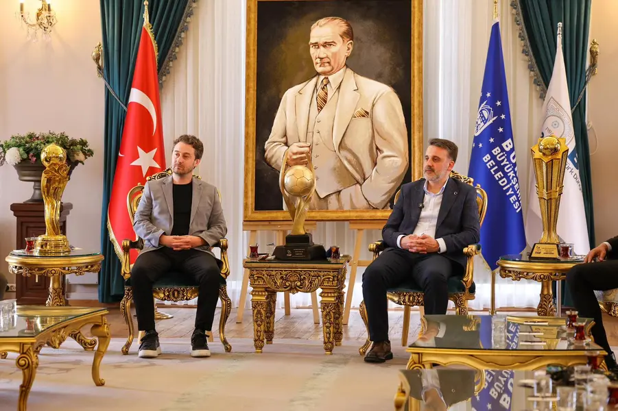 Bursa Büyükşehir Belediyespor Kadın Hentbol Takımı, Başkan Vekili Biba'yı Ziyaret Etti 2