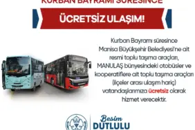 Büyükşehir’den Bayramda Ulaşım Hizmeti