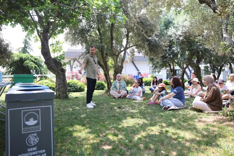 Osmangazi Belediyesi'nden Çevre Haftası'nda Çocuklara Yönelik Doğa Atölyesi 1 Osmangazi Belediyesi'nden Çevre Haftası'nda Çocuklara Yönelik Doğa Atölyesi 1