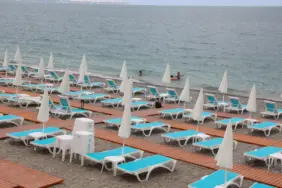 Büyükşehir Belediyesi’nin ANET Plajı sezona hazır (10)