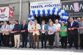 Gemlik’te Kadın İstihdamına Büyük Katkı Tekstil Atölyesi Açıldı (8)