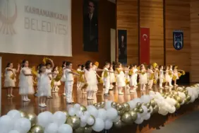 MİNİKLERİN MEZUNİYET HEYECANI (2)