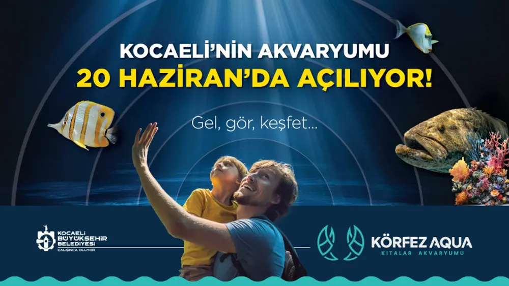 Körfez Aqua Kıtalar Akvaryumu Açılıyor 1 Körfez Aqua Kıtalar Akvaryumu Açılıyor 1