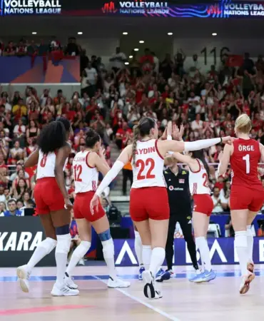 Filenin Sultanları Belçika'yı 3-0'la Geçti 10 voleybol milli takım4
