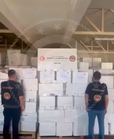 Mersin ve Ağrı'da 8 Milyar 85 Milyon TL'lik Kaçakçılık Operasyonu 9 gümrük muhafaza mersin