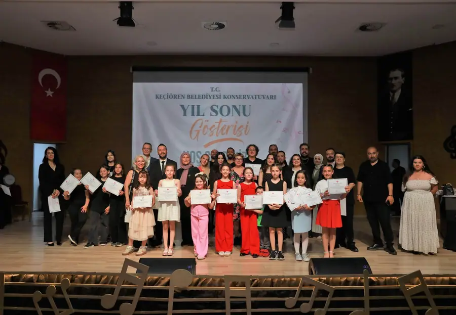 Keçiören Belediyesi Konservatuvarında Yıl Sonu Konseri 1