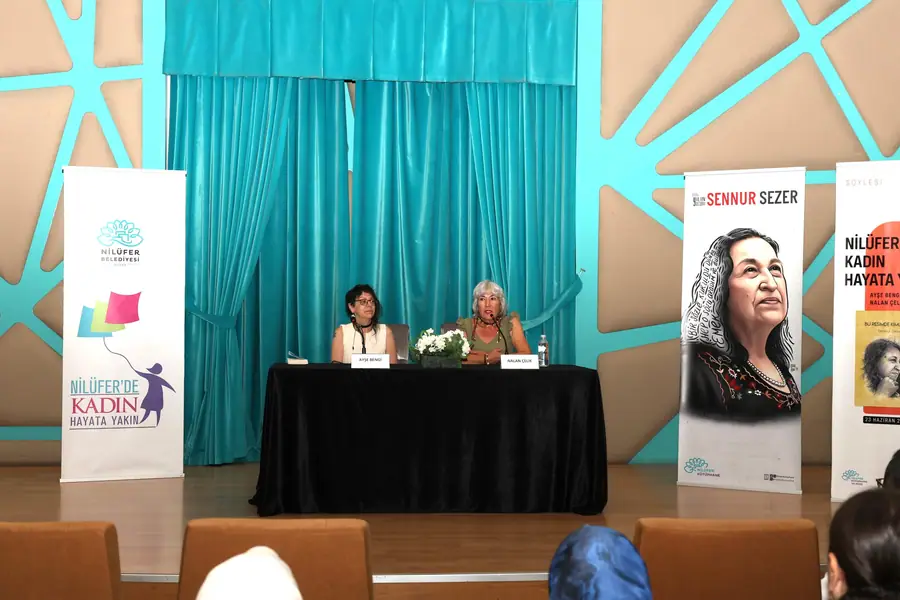 Nilüfer'de Kadın Hayata Yakın Etkinliğinde Sennur Sezer Anıldı 1 Nilüfer'de Kadın Hayata Yakın Etkinliğinde Sennur Sezer Anıldı 1
