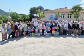 ESMEK'İN YANSIMALAR SERGİSİ KIRSAL İLÇELERDE SANATSEVERLERLE BULUŞUYOR - SARICAKAYA (19)