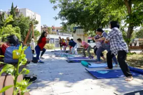 Kadın Danışma Merkezi’nde sabah sporu (2)