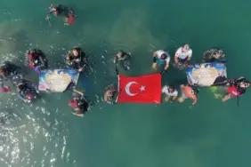 Deniz Dibi Temizliği Gümbet’te Gerçekleştirildi (4)