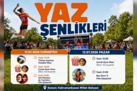 KAHRAMANKAZAN'DA YAZ ŞENLİKLERİ BAŞLIYOR