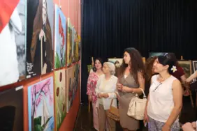 OSMEK Kursiyerlerinin Eserleri Panorama 1326 Bursa Fetih Müzesi’nde Sergileniyor 2 OSMEK Elmasbahçeler Sergisi (1)