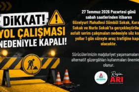 NEV BEL TRAFİĞE KAPALI 001