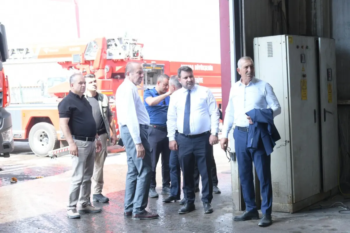 Kahramankazan'da Atık Yağ Geri Dönüşüm Fabrikasında Yangın 2