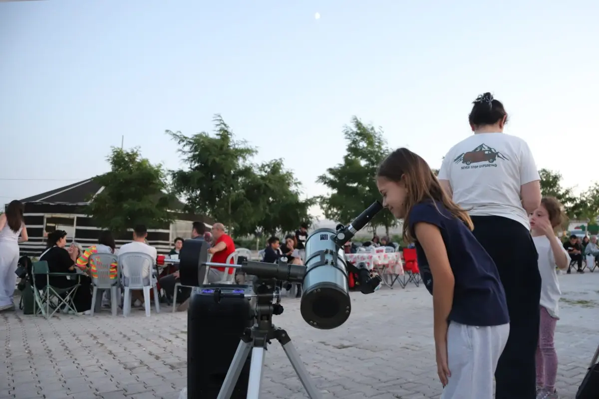 Eskişehir'de Gece Gözlem Etkinlikleri Seyitgazi'de Başladı 1