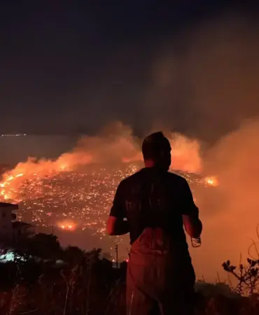 izmir yangın 2