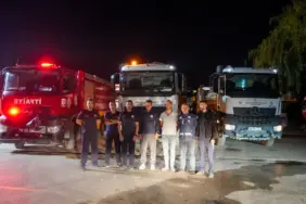 ESKİŞEHİR İTFAİYESİ, AYDIN ÇİNE’DEKİ ORMAN YANGININA DESTEK İÇİN YOLA ÇIKTI  (1)