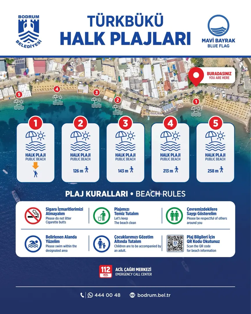 Bodrum Belediyesi'nden Türkbükü'ndeki Halk Plajı Paylaşımına İlişkin Açıklama 1 Bodrum Belediyesi'nden Türkbükü'ndeki Halk Plajı Paylaşımına İlişkin Açıklama 1