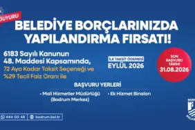 Belediye Borçlarında 72 Aya Varan Taksitlendirme Fırsatı (1)