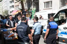 Zabıta Müdürlüğü Ekipleri Kaldırım İşgali Denetimi (1)