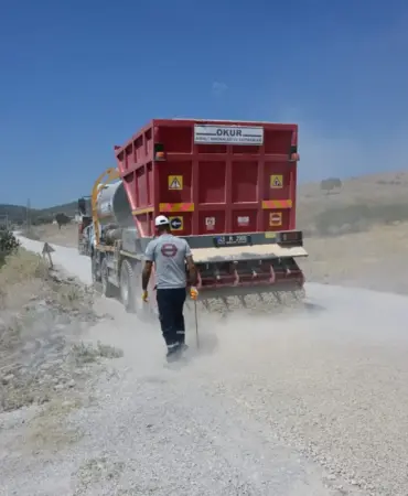 Yuntdağı’nın 10 Kilometrelik Yolunda Konfor ve Güven Çalışması (2)