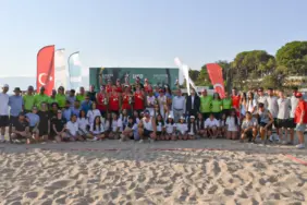 Plaj Voleybolu U18 Kulüpler Türkiye Şampiyonası'nda Şampiyon TVF Spor Lisesi 1