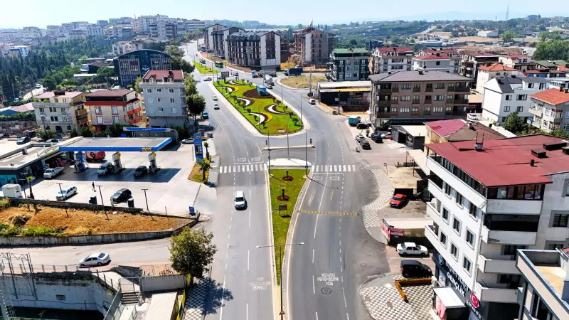 Darıca'da Kavşak Düzenleme Çalışmaları Tamamlandı 1 Darıca'da Kavşak Düzenleme Çalışmaları Tamamlandı 1