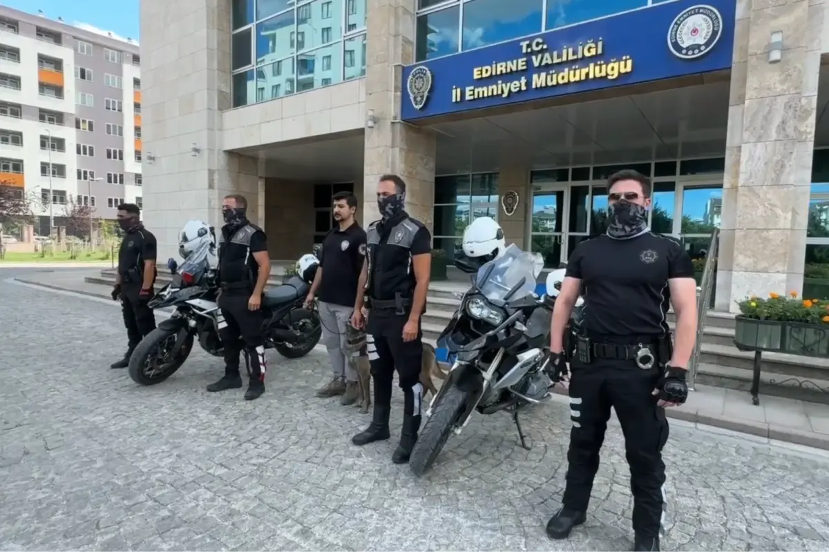 Edirne'de Uyuşturucuyla Mücadelede Narkotim Sahada 2