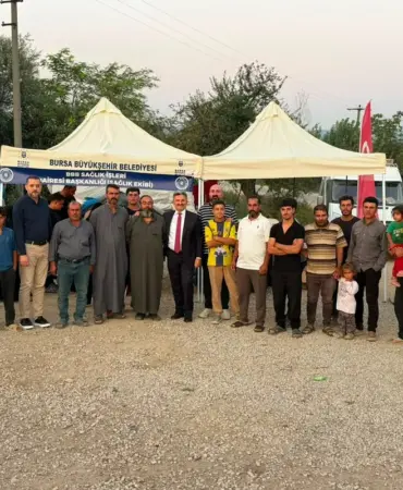 Bursa Büyükşehir Belediyesi’nden Mevsimlik Tarım İşçilerine Destek 4 bursa tarım