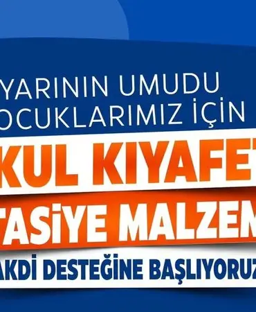 Edirne Belediyesi Eğitim Desteği Başvurularında Son Gün 21 Ağustos 2 edirne okul kıyafeti