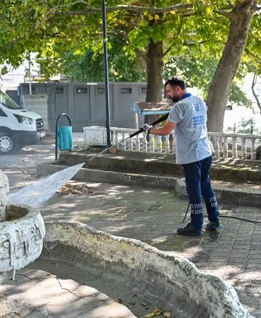 Büyükşehir'den Gölyazı'da kapsamlı bakım çalışması 1