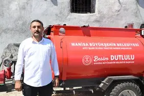 Büyükşehir’in Tankeri Yangının Köye Ulaşmasını Engelledi (1)