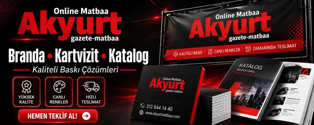 Akyurt Matbaa - Branda, Kartvizit ve Katalog Baskı