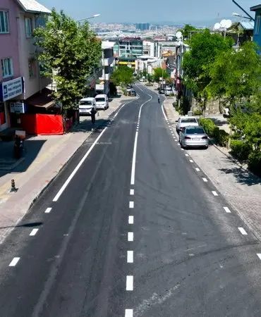 Büyükşehir Nilüfer’de Dumlupınar Caddesi’ni yeniledi 1