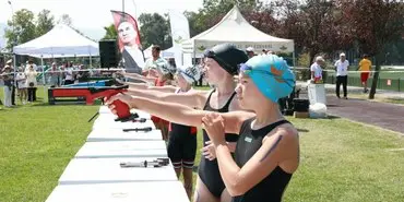 Modern Pentatlon Triathle Bursa İl Birinciliği Osmangazi’de Yapıldı 1 Triathle Yarışları (1)