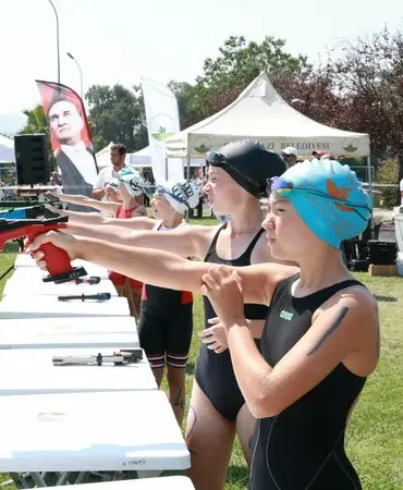 Modern Pentatlon Triathle Bursa İl Birinciliği Osmangazi’de Yapıldı 7 Triathle Yarışları (1)